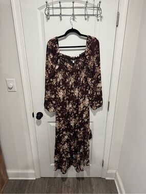 alahna tie strap floral maxi dress Alahna Tie Strap Light Blue Floral Maxi Dress